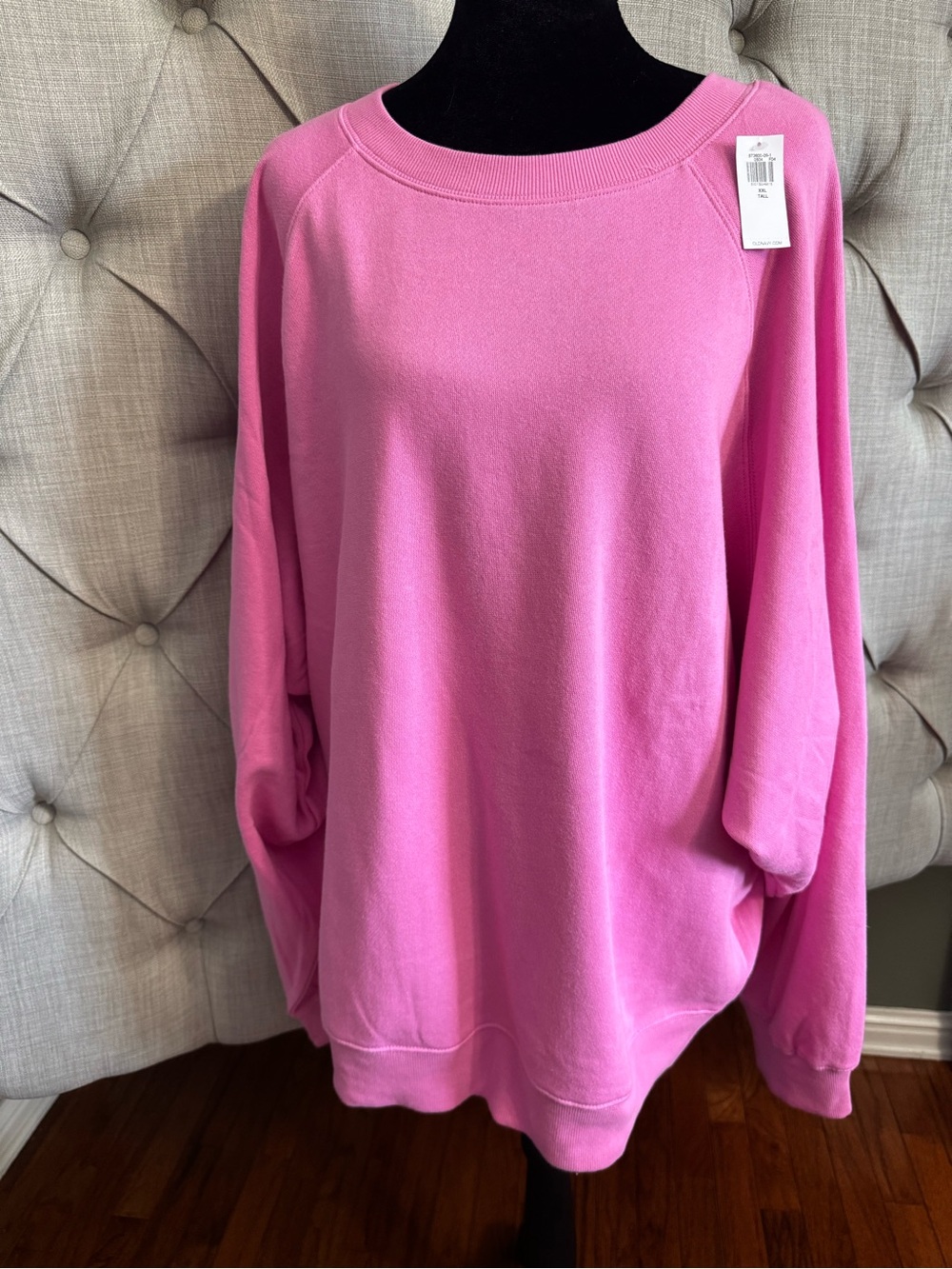 Old Navy Bright Pink Crewneck Sweatshirt